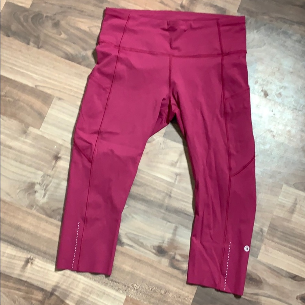 Lululemon Fast and Free Crop